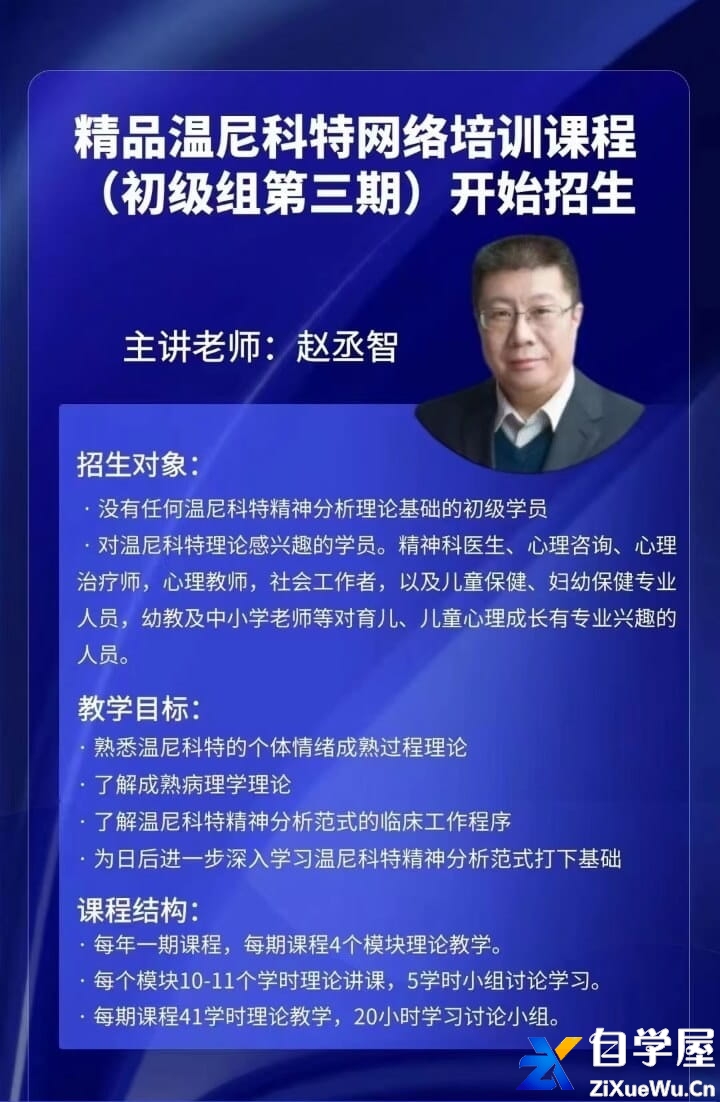 温尼科特网络培训课程（初级组第三期）.jpg